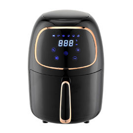 Digital Compact Air Fryer 1200W, Black 2l Air Fryer Untuk Makan Sehat