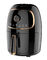 Black Compact Air Fryer Non Stick Coating Pembersihan Mudah Untuk Penggunaan 1-2 Orang