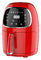 Compact Red Power Air Fryer, 2 Liter Mini Air Fryers Untuk Digunakan Di Rumah