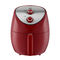 Bebas Minyak Merah Digital Air Fryer 1500w 4.6L Dengan Perlindungan Kelebihan CE ROHS